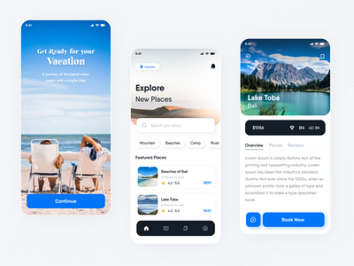Travelling App Design