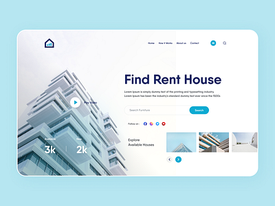 Find House Landing Page