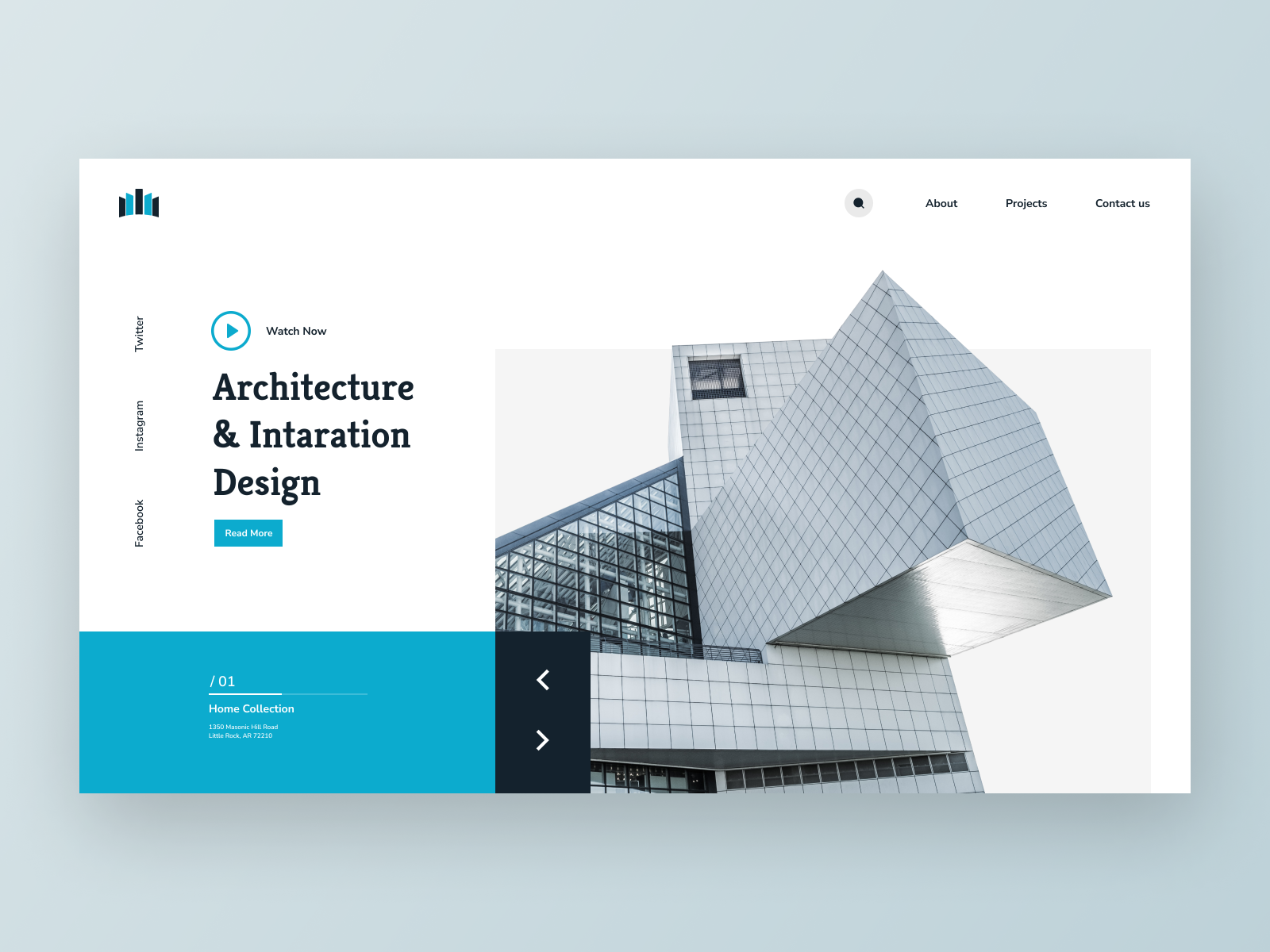 Architecture Web Exploration by Bhoomi Khalpada on Dribbble