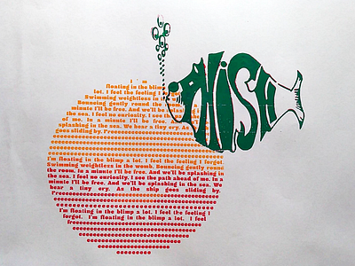 Free by Phish the band - Screen Printed Poster