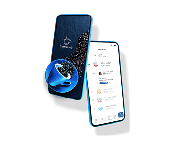 Coffee delivery app development project app design application food app ui ux design uidesign uiux