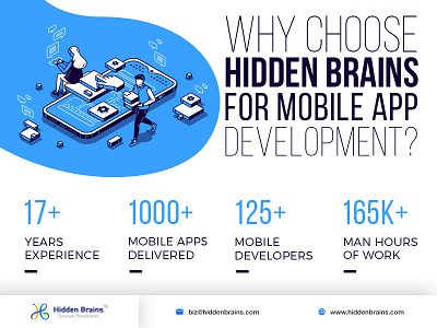 Why Choose Hidden Brains for mobile app development android app design app development application ios