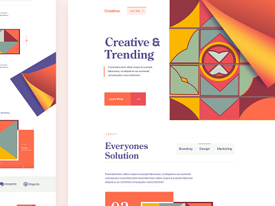 Creative Agency Website 2019 trends 3d art agency landing page best design branding clean design creative design design agency ecommerce website fashion website finance website food delivery website illustration landing page new trend typography ui unique design ux website