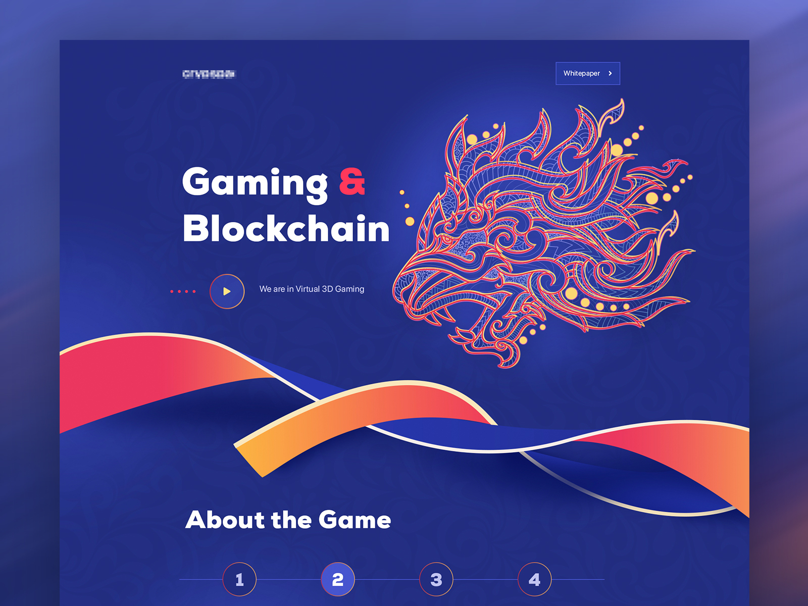 Blockchain & Gaming Website 2019 trend 3d best design bitcoin blockchain game blockchaintechnology crypto exchange crypto trading crypto wallet cryptocurrency cryptocurrency app dark website ethereum gambling game ico illustration landing page concept new trend website