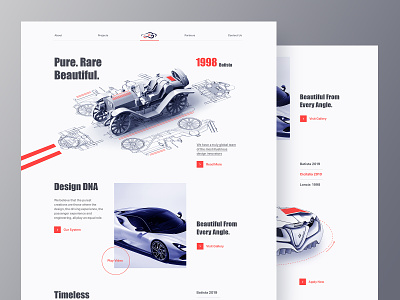 Automotive Design Company Web