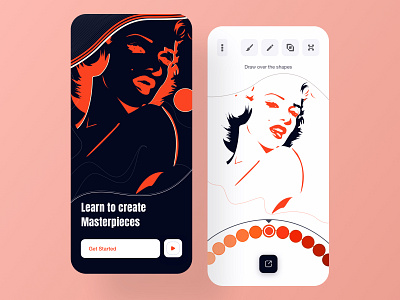 Drawing App Designs Themes Templates And Downloadable Graphic Elements On Dribbble