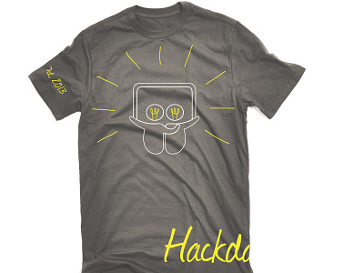 T-shirt — SlideShare Hackday Oct 2013 hackday slideshare tshirt