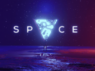 Alone Space 3d animation 3d art motiongraphics