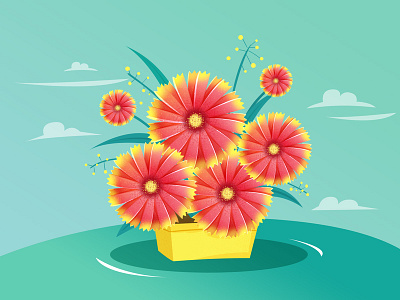 flower flower illustration