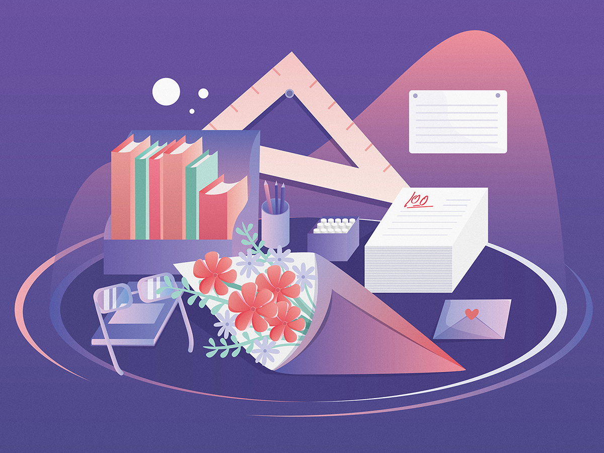 Teachers' Day by freemaya311 on Dribbble