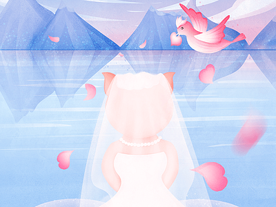 the wedding design dribbble illustration wedding