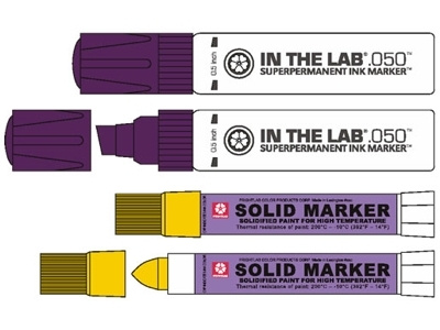 Frightlab Marker Series 5 frightlab markers vector