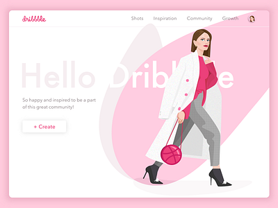 Hello Dribbble