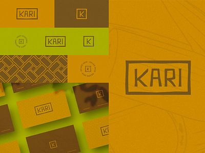 Kari logo concept branding design illustration logo