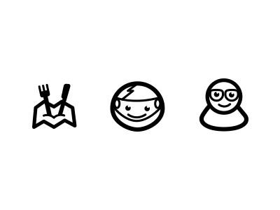 just some icons - animated animated gif food icons