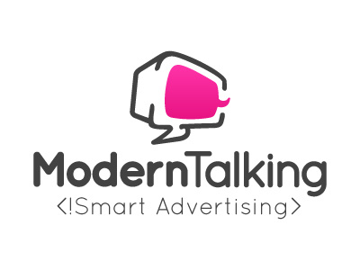 Mt Logo advertising branding logo screen talking