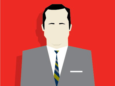 Season 6 6 illustration mad men red season