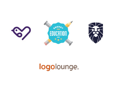 Logolounge Vol. 9 bird design education heart lion logo lounge shield