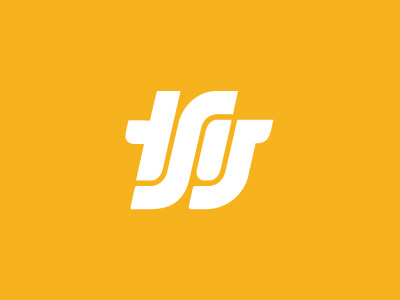 TSG Monogram icon letters logo monogram yellow