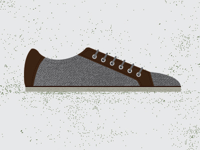 Grey & Brown Sneakers