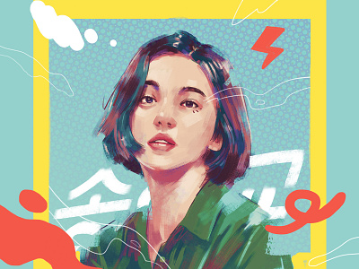 Song Hye-kyo Illustration