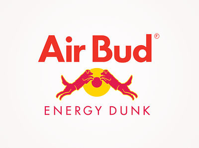 It Gives You Wins!™ basketball brand mashup branding dog energy drink humor parody red bull