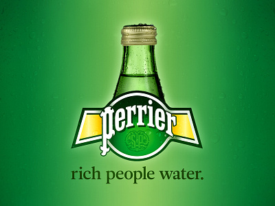 Honest Slogans: Perrier