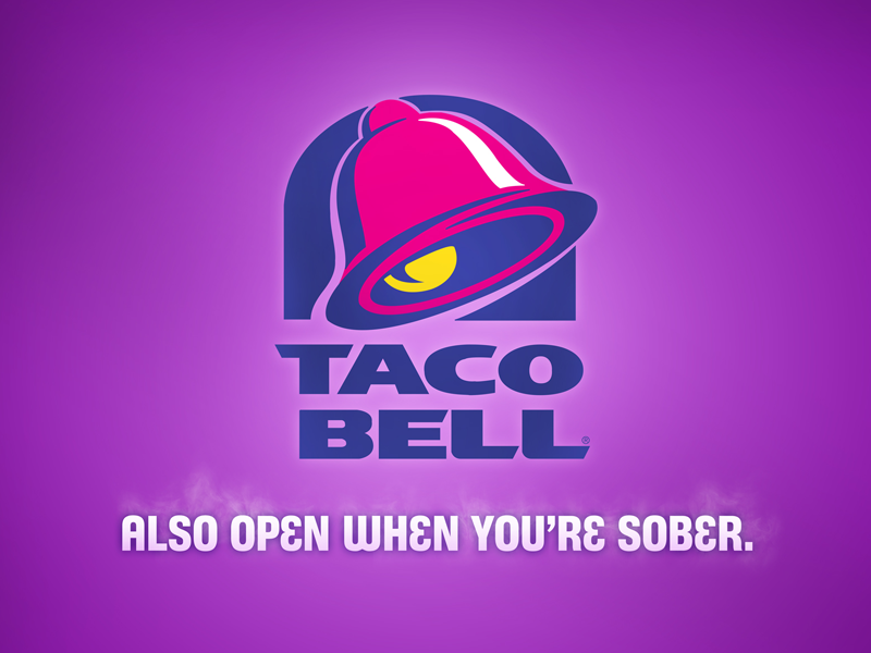 Honest Slogans Taco Bell by Clif Dickens on Dribbble