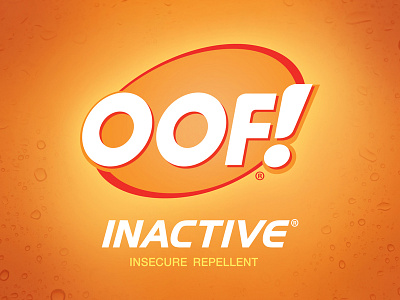 OOF! brand mashup branding design logos off! parody repellent