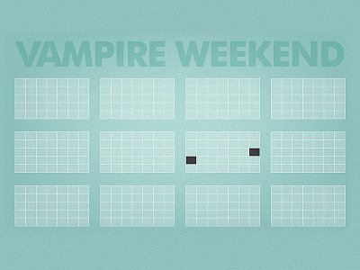 Vampire Weekend Poster