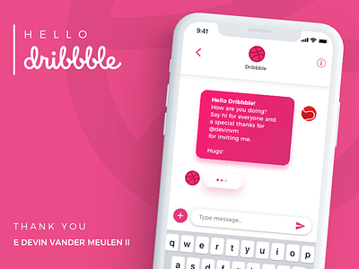 Hello Dribbble