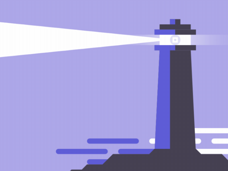 Mixed Parts 04 animation geometric gif lighthouse mixed parts motion design