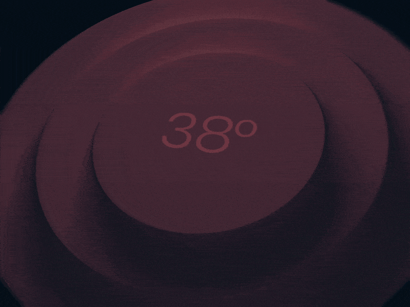 Dial 2 3d dial motion graphics thermometer ui ux design