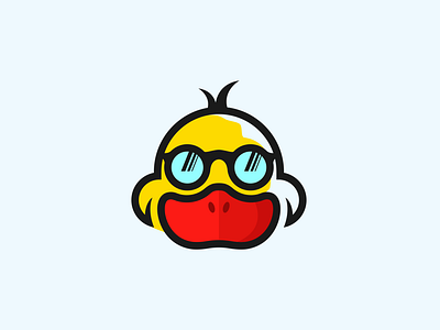 Duck with sunglasses 1