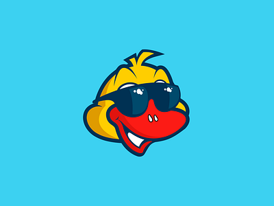 Duck with sunglasses 2