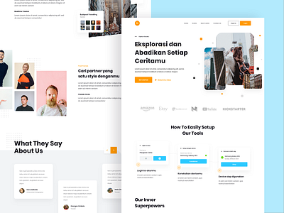 Poly - Photography Landing Page By Rahmadhana Ramadan For One Week 