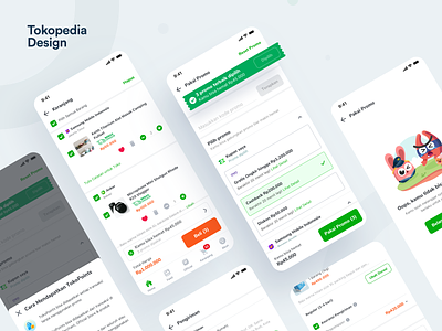 Tokopedia - Promo Backfunnel app checkout clean design ecommerce mobileapp promo promotions tokopedia ui user experience user interface ux