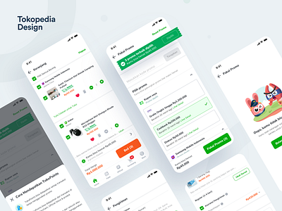 Tokopedia - Promo Backfunnel app checkout clean design ecommerce mobileapp promo promotions tokopedia ui user experience user interface ux