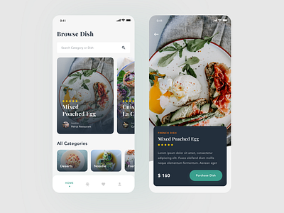 Restaurant App Exploration design food app iphonex mobileapp restaurant app ui ux
