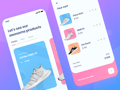 Shopping App Exploration