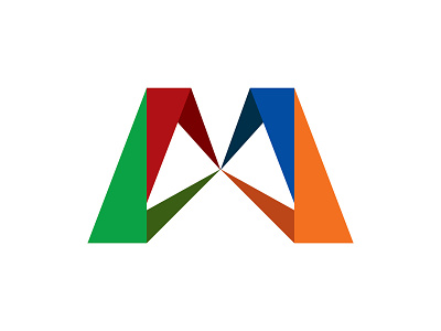 MW or WM - logo options brand branding creative design identity logo mark option symbol vector