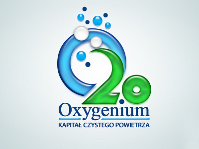 Oxygenium 2.0 Logo Design brand branding design fresh air identity logo oxygenium