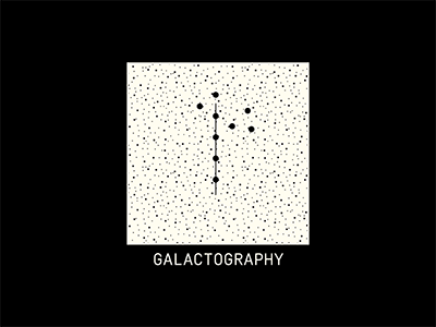 Galactography futuristic graphic design logo logo design science fiction semantics