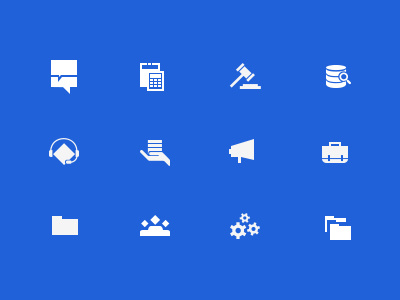 Icons For Working Roles