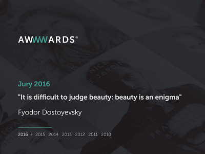 Awwwards Jury 2016