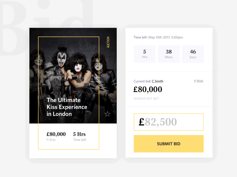 charitystars.com animation auction celebrities charity design product sweepstake ui ux website