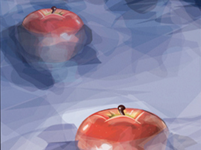 Apples Illustration apple illustration water