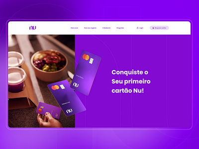 Landing Page - Nubank Concept