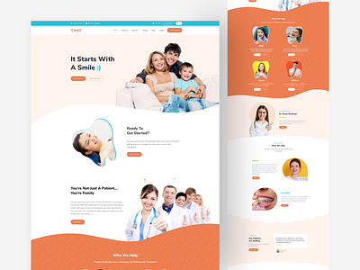 Dental Medical Website Design