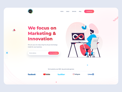 Digital Marketing Agency Landing Page